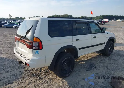 2000 Mitsubishi Montero Sport Ls/Xls from USA, damaged, VIN JA4LS31H2YP009180